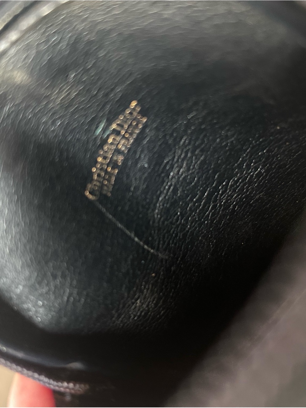 Christian Dior Monogram Coin Pouch - Navy & Cream - Picture 3 of 7